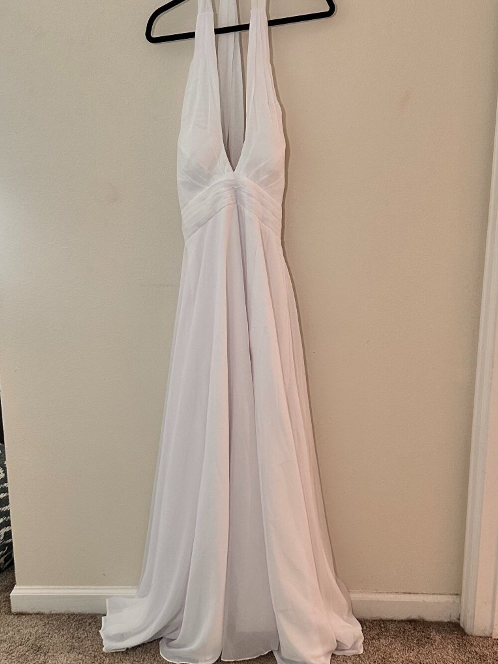 Halter neck wedding dress - NWT